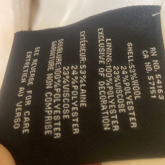 NEW / no tags——Cole Haan Red Riding Hood Asymmetrical Belted Wool Blend Coat - Picture 4 of 7